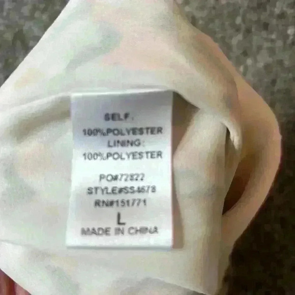 Le Lis Size L Large Leopard Lined Skirt - Picture 3 of 4